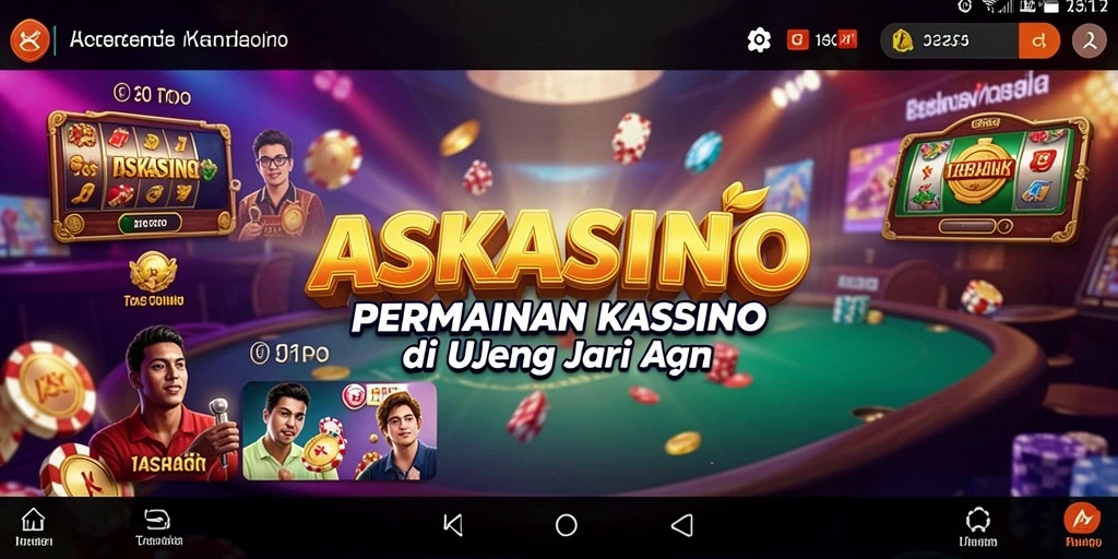Tampilan menarik dari gameplay Kasino di ASKASINO.