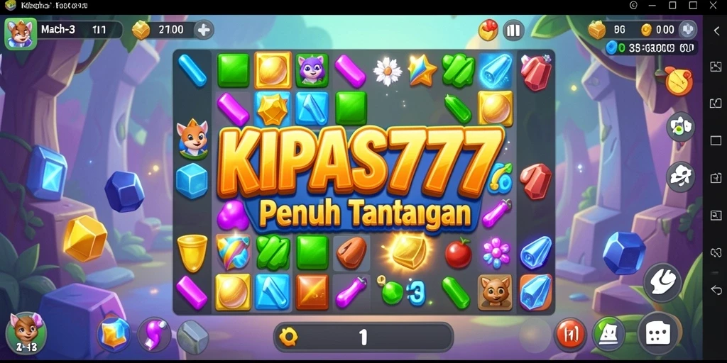 Tampilan gameplay KIPAS777 yang menantang dan seru.