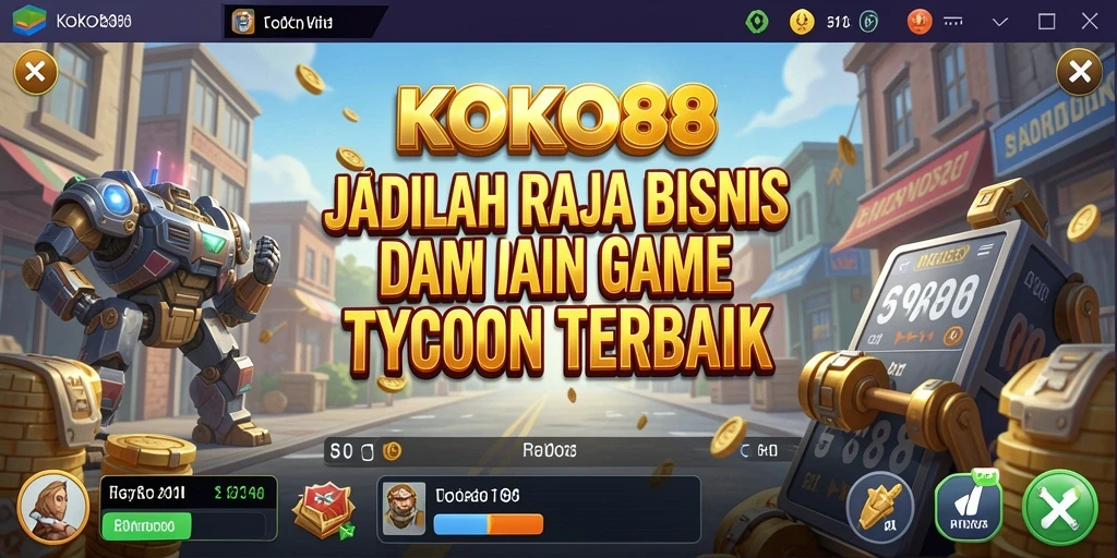 Tampilan gameplay KOKO88 yang menarik dan penuh strategi.