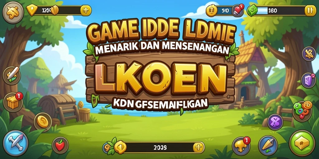Tampilan gameplay LKOPEN yang menarik dan penuh warna.