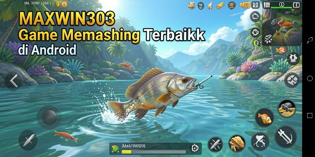 Gameplay memancing yang menegangkan dan penuh warna.