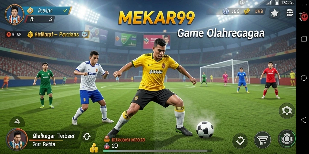 Tampilan gameplay MEKAR99 yang seru dan mendebarkan.