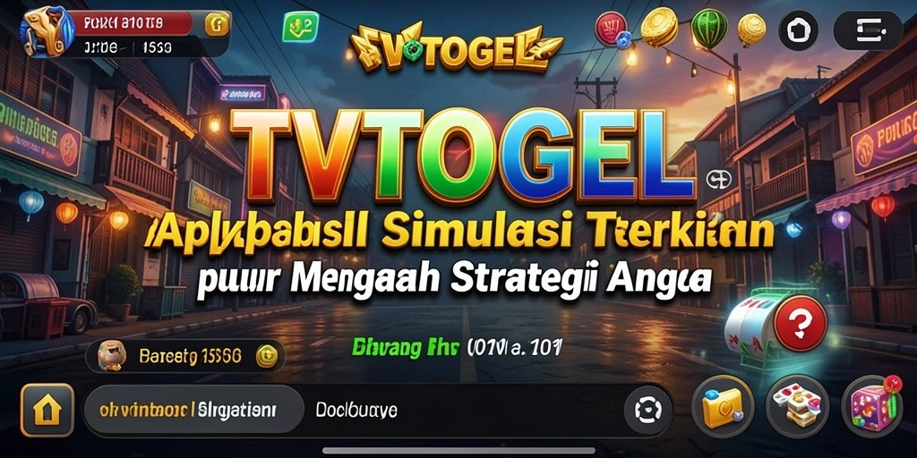 Tampilan gameplay TVTOGEL dengan berbagai fitur simulasi yang menarik.